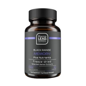 Pharmalead Black Range Memory Plus L-Glutathione για Βελτίωση της Μνήμης & Πνευματική Διαύγεια 30 Κάψουλες Pharmalead Black Range Memory Plus L-Glutathione για Βελτίωση της Μνήμης & Πνευματική Διαύγεια 30 Κάψουλες