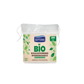 SEPTONA Biodegradable Swabs 100% Cotton 200 Pieces