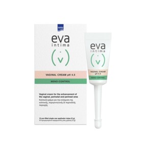 INTERMED Eva Intima Vaginal Cream pH4.5 Meno-Control Κολπική Κρέμα Ανάπλασης 10x5g