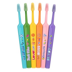 Tepe Kids Soft Παιδική Οδοντόβουρτσα Μαλακή σε Διάφορα Σχέδια 6+ Ετών 1 Τεμάχιο