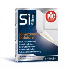 Pic Solution Si Silicon Plaster Αυτοκόλλητα Επιθέματα 10x8cm 5 Τεμάχια