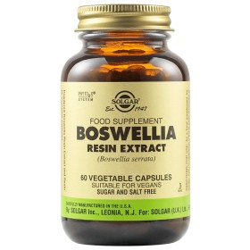 SOLGAR Boswellia Resin Extract 60 Herbal Capsules