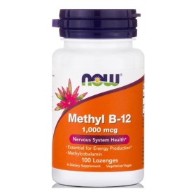 Now Methyl B12 1000 mcg Methylcobalamin 100 Lozenges Now Methyl B12 1000 mcg Methylcobalamin 100 Lozenges