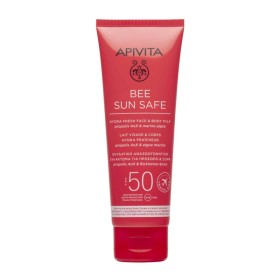 Apivita Bee Sun Safe Ενυδατικό Αναζωογονητικό Γαλάκτωμα για Πρόσωπο & Σώμα Spf50 100ml [Travel Size]