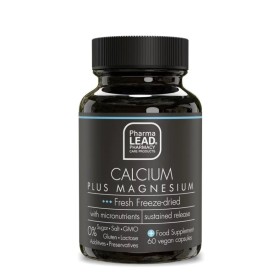 PHARMALEAD Black Range Calcium Plus Magnesium για την Υγεία Οστών & Δοντιών & Μυών 60 Κάψουλες