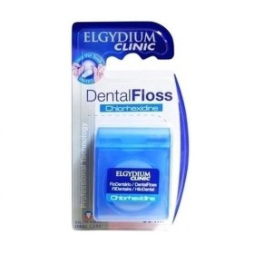 ELGYDIUM Dental Floss Chlorhedixine Οδοντικό Νήμα Κατά της Πλάκας 50m 1 Τεμάχιο