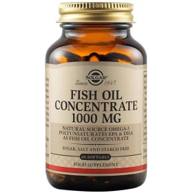 Solgar Fish Oil Concentrate 1000mg 60 Μαλακές Κάψουλες