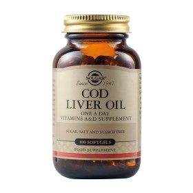 Solgar Cod Liver Oil 100 Μαλακές Κάψουλες Solgar Cod Liver Oil 100 Μαλακές Κάψουλες