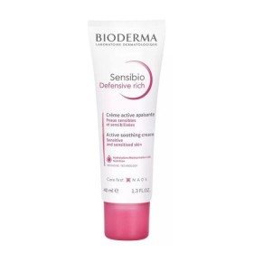 BIODERMA Sensibio Defensive Rich Soothing Face Cream with Rich Texture for Sensitive Skin 40ml