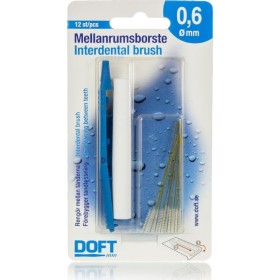 DOFT Interdental Brush Σιέλ 0.6mm 12 Τεμάχια