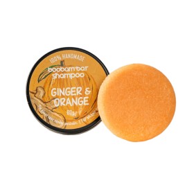 Boobam Bar Shampoo Ginger Orange Σαμπουάν σε Μπάρα Τζίντζερ & Πορτοκάλι για Όλους τους Τύπους Μαλλιών 60g