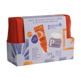 Panthenol Extra Promo Color Αντηλιακό Προσώπου με Χρώμα SPF50 50ml & Face & Eye Cream 24ωρη Κρέμα Προσώπου & Ματιών50ml & Νεσεσέρ Panthenol Extra Promo Color Αντηλιακό Προσώπου με Χρώμα SPF50 50ml & Face & Eye Cream 24ωρη Κρέμα Προσώπου & Ματιών50ml & Νεσεσέρ