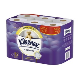 Kleenex Capitonne Ρολό Χαρτί Υγείας 12 Τεμάχια