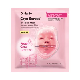 Dr.Jart+ Cryo Sorbet Mask Μάσκα Ομορφιάς Προσώπου 4 Τεμάχια