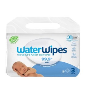 WaterWipes Baby Wipes Άοσμα Μωρομάντηλα Καθαρισμού από 0m+ 3x48 Τεμάχια