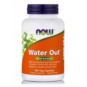 NOW Water Out Herbal Diuretic Supplement for Urinary Function 100 Softgels