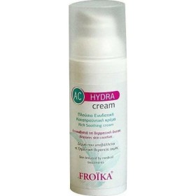Froika Ac Hydra Cream Ενυδατική Κρέμα Προσώπου για Ευαίσθητες Επιδερμίδες κατά της Ακμής με Υαλουρονικό Οξύ 50ml