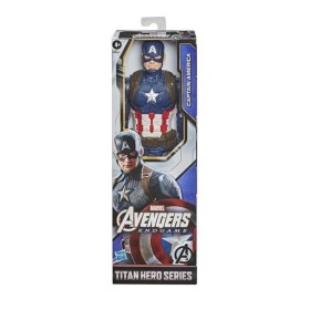 Hasbro Marvel Avengers Captain America Titan Heroes Φιγούρα Δράσης από 4+ Ετών