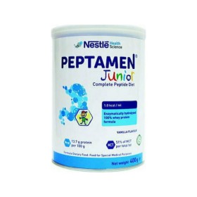 Nestle Γάλα σε Σκόνη Peptamen Junior Χωρίς Γλουτένη χωρίς Λακτόζη για 12m+ 400g Nestle Γάλα σε Σκόνη Peptamen Junior Χωρίς Γλουτένη χωρίς Λακτόζη για 12m+ 400g