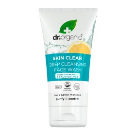 Dr. Organic Skin Clear Deep Pore Cleansing Face Wash Καθαριστικό Προσώπου για Βαθύ Καθαρισμό 125ml