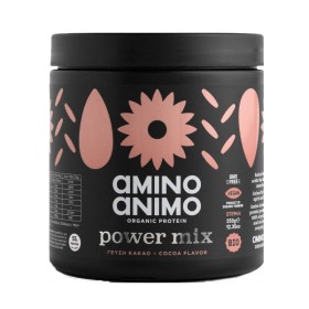 Amino Animo Bio Power Mix Πρωτεΐνη Κακάο Χωρίς Γλουτένη & Λακτόζη 350g Amino Animo Bio Power Mix Πρωτεΐνη Κακάο Χωρίς Γλουτένη & Λακτόζη 350g