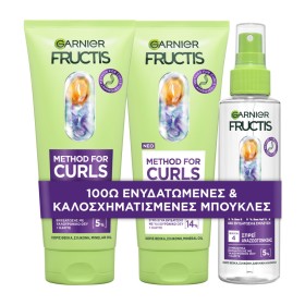 Garnier Fructis Promo Method For Curls 3 Step Bundle Βήμα 1 Σαμπουάν για Μπούκλες 200ml & Βήμα 2 Κρέμα Μαλλιών για Μπούκλες 200ml & Βήμα 4 Σπρέι Αναζωογόνησης 150ml Garnier Fructis Promo Method For Curls 3 Step Bundle Βήμα 1 Σαμπουάν για Μπούκλες 200ml & Βήμα 2 Κρέμα Μαλλιών για Μπούκλες 200ml & Βήμα 4 Σπρέι Αναζωογόνησης 150ml