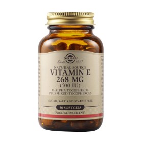 Solgar Vitamin E 268MG (400IU) για την Υγεία του Καρδιαγγειακού Συστήματος 50 Μαλακές Κάψουλες Solgar Vitamin E 268MG (400IU) για την Υγεία του Καρδιαγγειακού Συστήματος 50 Μαλακές Κάψουλες