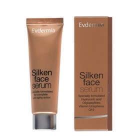Evdermia Silken Face Serum Αντιρυτιδικός Ορός 50ml