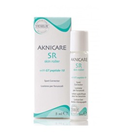 SYNCHROLINE Aknicare SR Skin Roller Facial Lotion for Sensitive Skin Anti-Acne with Hyaluronic Acid 5ml