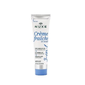 Nuxe Creme Fraiche 48h Ενυδατική Κρέμα & Γαλάκτωμα Ντεμακιγιάζ & Μάσκα Επαναπύκνωσης για Όλες τις Επιδερμίδες 100ml