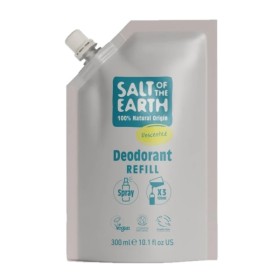 Salt of the Earth Vegan Natural Deodorant Roll-On Refill Pouch Unscented Αποσμητικό 300ml Salt of the Earth Vegan Natural Deodorant Roll-On Refill Pouch Unscented Αποσμητικό 300ml