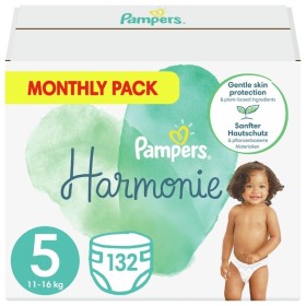 PAMPERS Harmonie Πάνες Μέγεθος 5 (11-16kg) 132 Τεμάχια [Monthly Pack]