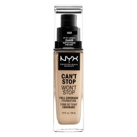 ΝΥΧ PROFESSIONAL MAKE UP Cant Stop Wont Stop Full Coverage Foundation 6.5 Nude 30ml