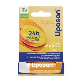 Liposan Mango Shine Lip Balm Ενυδατικό Βάλσαμο Χειλιών με Γεύση Μάνγκο 4.8g