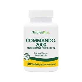 NATURES PLUS Commando 2000 Broad Spectrum Antioxidant Formula 60 Tablets