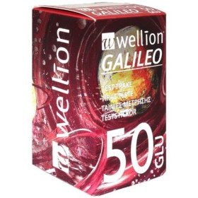 WELLION Galileo Ταινίες Μέτρησης Σακχάρου 50 Τεμάχια