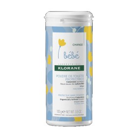 Klorane Bebe Protective Baby Powder with Soothing Calendula Βρεφική Πούδρα για Κανονικές Επιδερμίδες 100g