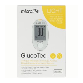 MICROLIFE GlucTeq Light Blood Glucose Monitoring System Σύστημα Μέτρησης Γλυκόζης Αίματος