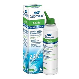 Sinomarin Nose Care Adults Φυσικό Ρινικό Αποσυμφορητικό 125ml