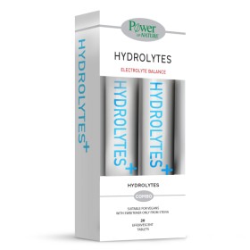 Power Health Promo Hydrolytes+ για Ενυδάτωση με Γεύση Λεμόνι 2χ20 Αναβράζοντα Δισκία