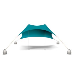 Terramare Salty Tribe Ελαστική Τέντα Παραλίας Aeolians 2x2m Teal