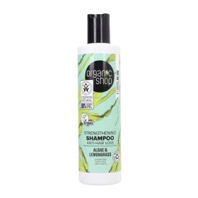 Organic Shop Strengthening Shampoo Algae & Lemongrass Σαμπουάν κατά της Tριχόπτωσης 280ml