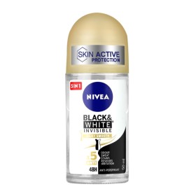 Nivea Deo Black & White Invisible Silky Smooth Skin Αποσμητικό Roll-On 50ml