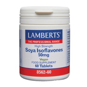 Lamberts Soya Isoflavones 50mg Συμπλήρωμα για την Εμμηνόπαυση 60 Ταμπλέτες Lamberts Soya Isoflavones 50mg Συμπλήρωμα για την Εμμηνόπαυση 60 Ταμπλέτες