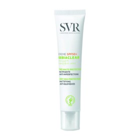SVR Laboratoire Sebiaclear Spf50+ Mattifying Anti-Blemishes Creme Ενυδατική Κρέμα Προσώπου για Λιπαρό Δέρμα με Τάση Ακμής 40ml SVR Laboratoire Sebiaclear Spf50+ Mattifying Anti-Blemishes Creme Ενυδατική Κρέμα Προσώπου για Λιπαρό Δέρμα με Τάση Ακμής 40ml