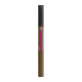 Nyx Professional Make Up Zero To Brow Longwear Gel Taupe Διπλό Απλικατέρ Φρυδιών 2ml