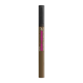 NYX PROFESSIONAL MAKE UP Zero to Brow Longwear Gel Taupe Διπλό Απλικατέρ Φρυδιών 2ml