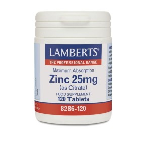 LAMBERTS Zinc  25mg Συμπλήρωμα με Ψευδάργυρο 120 Ταμπλέτες