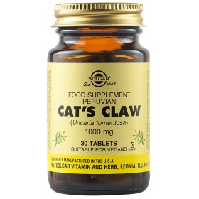SOLGAR Cat's Claw for Stimulating the Immune System 1000mg 30 Tablets