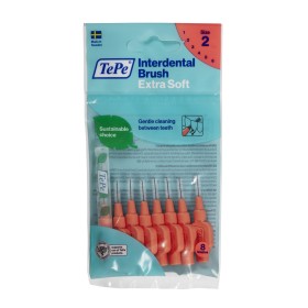 Tepe Interdental Brush Extra Soft Size 2 0.5mm Μεσοδόντια Βουρτσάκια 8 Τεμάχια